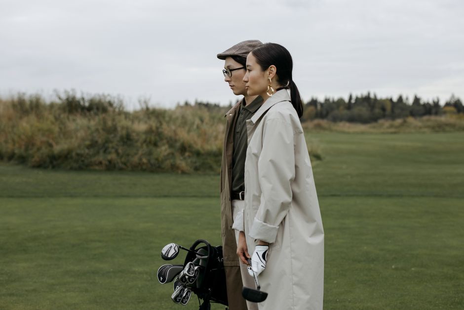 On the Course — 가을 필드 레이어드 룩: 일교차를 이기는 감각적인 무드