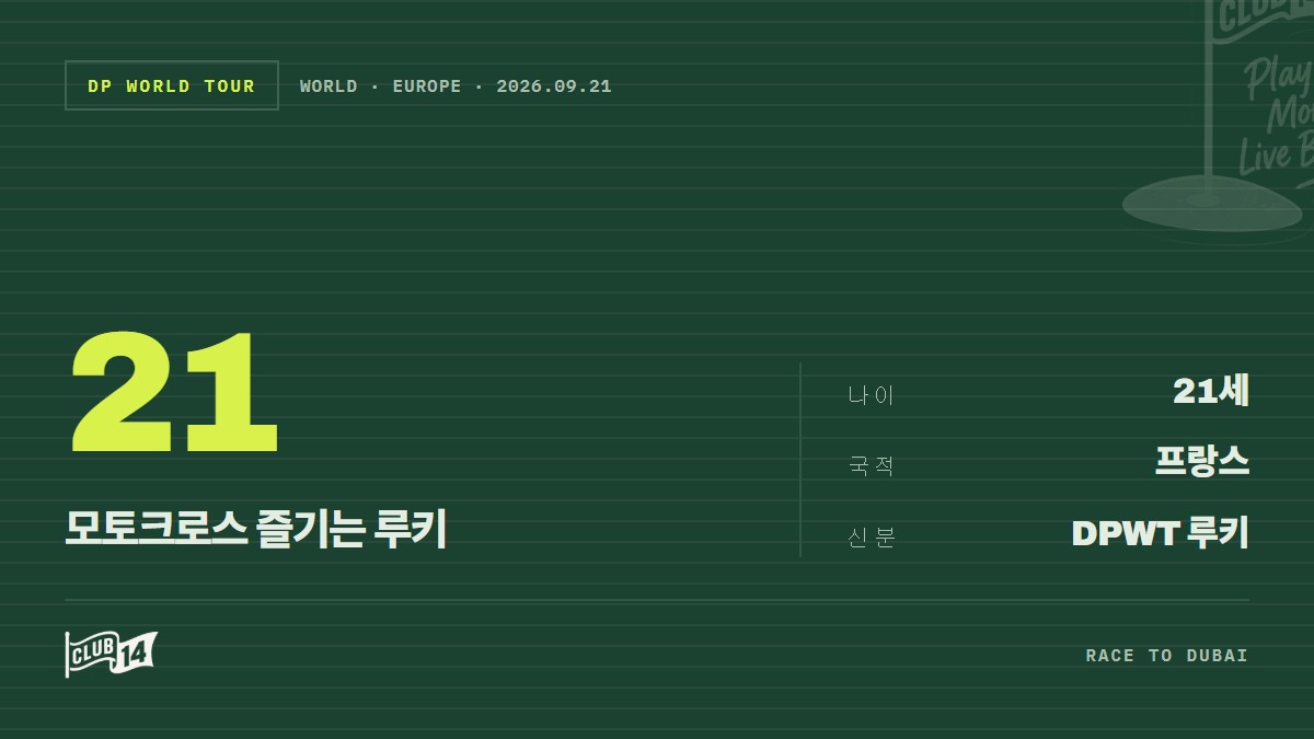 모터크로스에 푹 빠진 오이앙 기야몽드기, DP 월드투어 루키로 질주