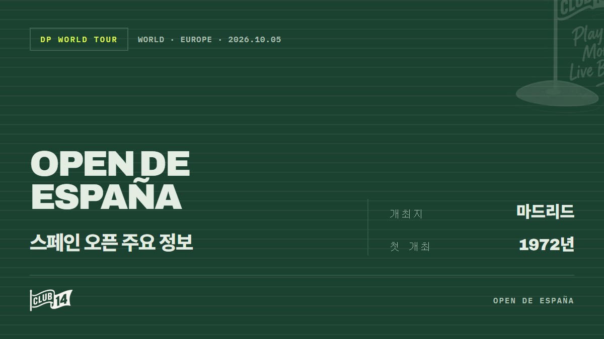 마드리드에서 펼쳐지는 오픈 드 에스파냐, 기대주 선수들 살펴보기
