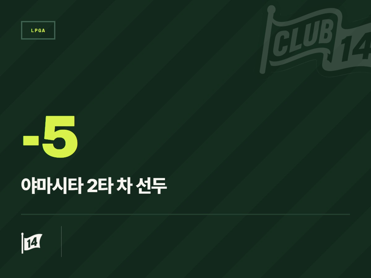 '디펜딩 챔피언' 야마시타 미유, LPGA 말레이시아 3R 선두 고수… 타이틀 방어 청신호