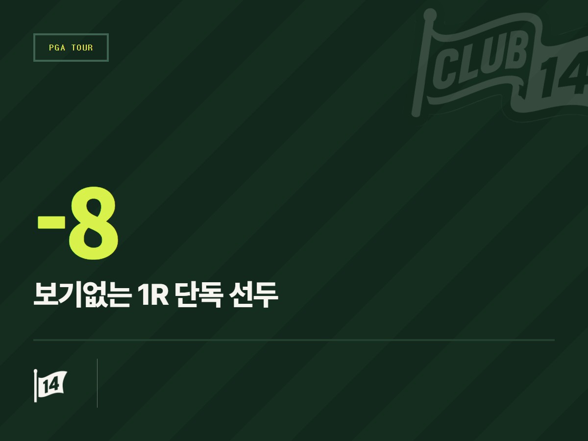 제이콥 브리지먼, 일본 대회 1R 단독 선두… 맥스 호마 등 추격전