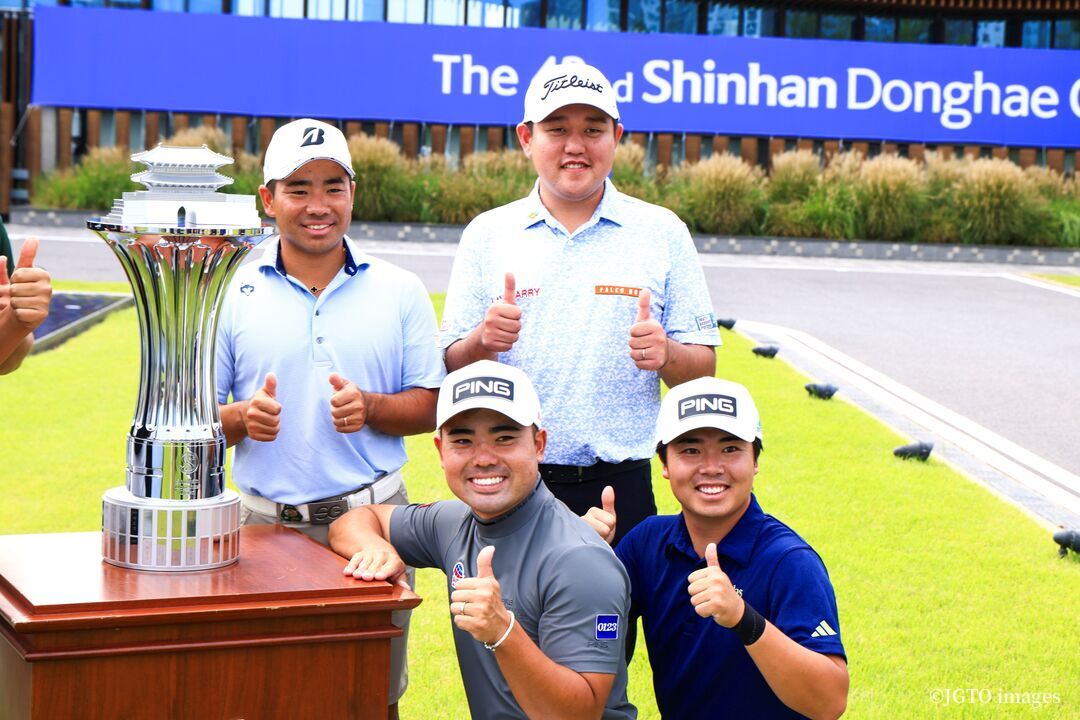 호소노 유우사쿠, JGTO 랭킹 1위의 당당함