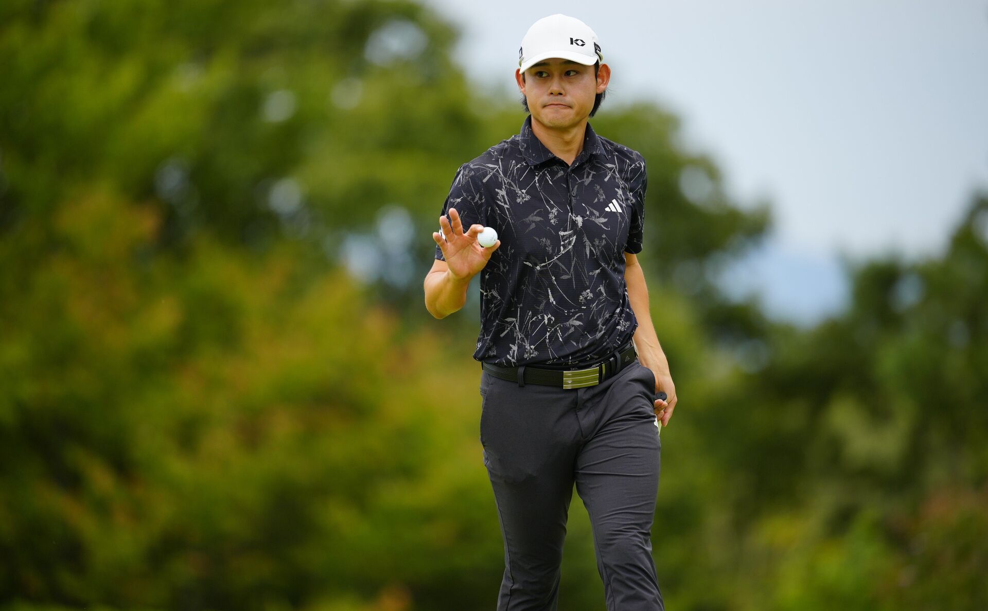 PGA 투어 경험 빛났다… 오니시 카이토, 토요일 '10언더파 60타' 폭발하며 2타 차 선두