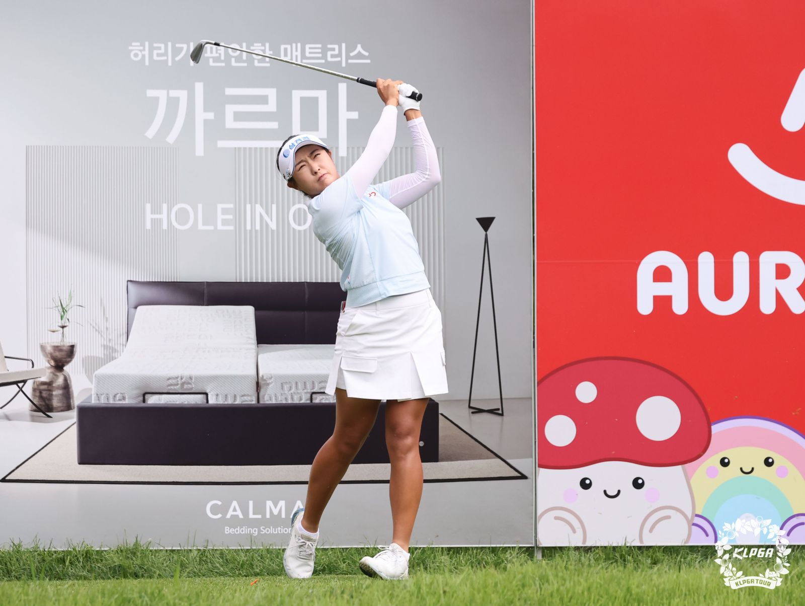 [2026 오로라월드 챔피언십 2R] 김민주, 이틀 연속 선두