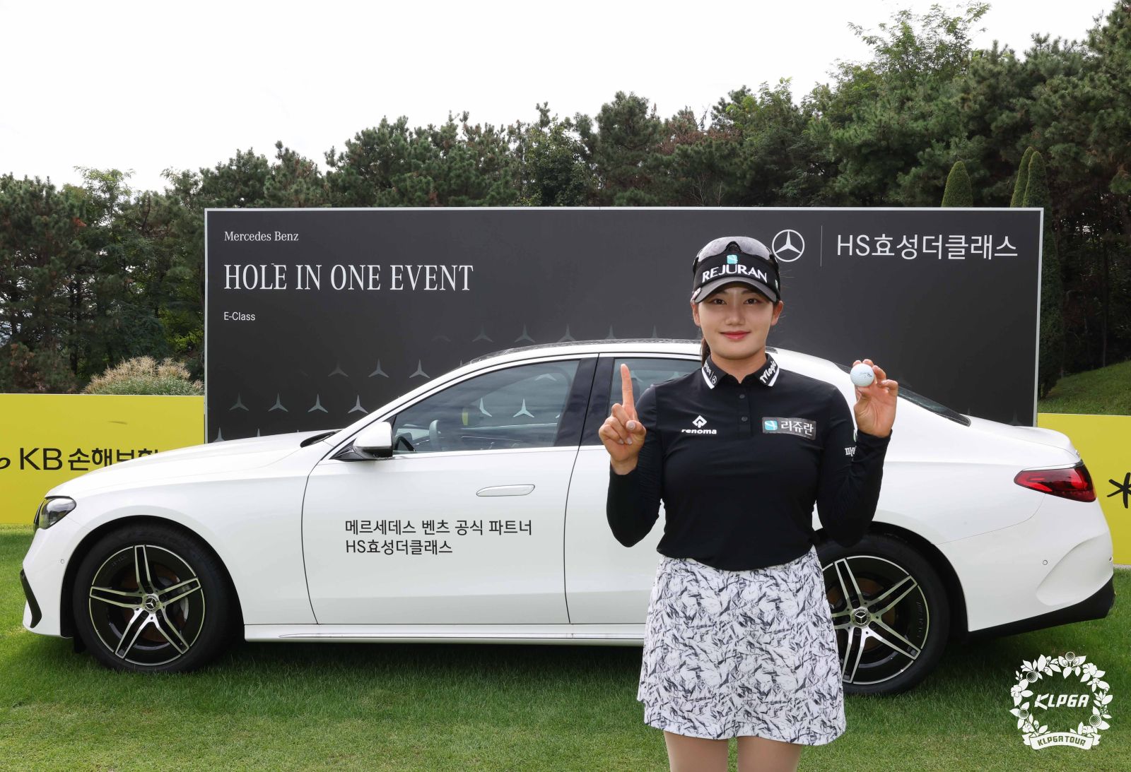 노승희, ‘KB금융 골든라이프 챔피언십’ 3라운드에서 홀인원…부상으로 벤츠 받아