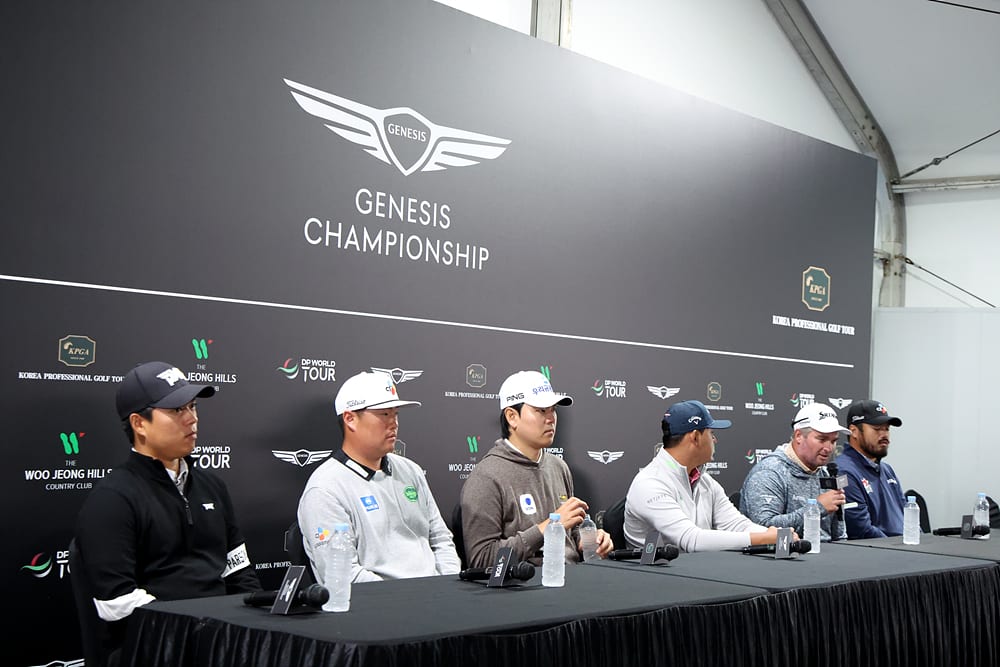 [제네시스 챔피언십] 신상훈, 임성재, 이정환, 김시우, 라이언 폭스, 정찬민 공식 기자회견 인터뷰 - club14 골프매거진