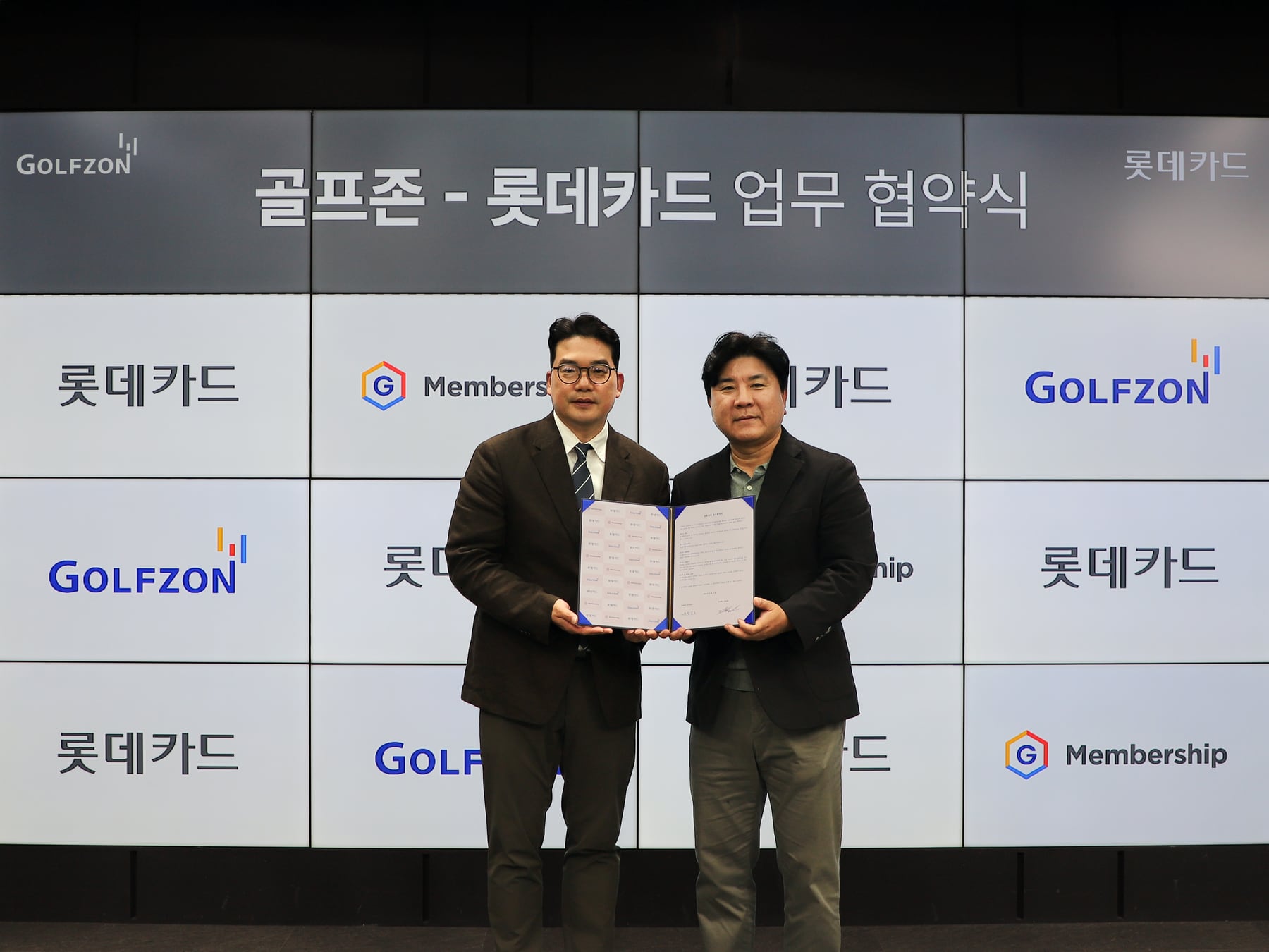 골프존, 롯데카드와 제휴카드 출시…스크린골프 이용료 최대 30% 할인